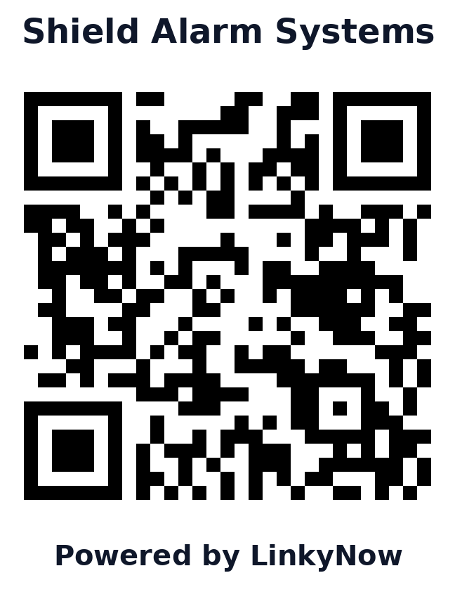 Código QR de Shield Alarm Systems