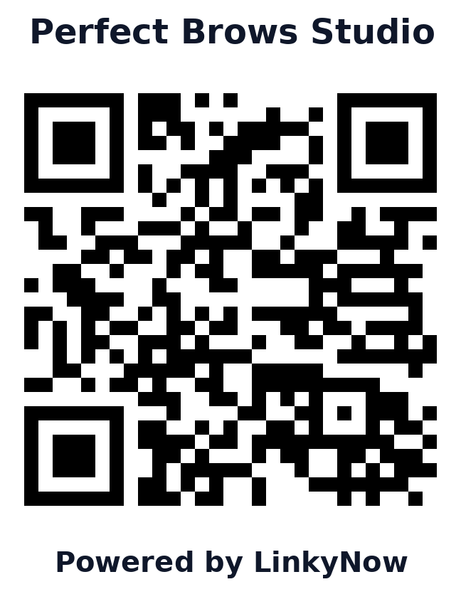 Código QR de Perfect Brows Studio