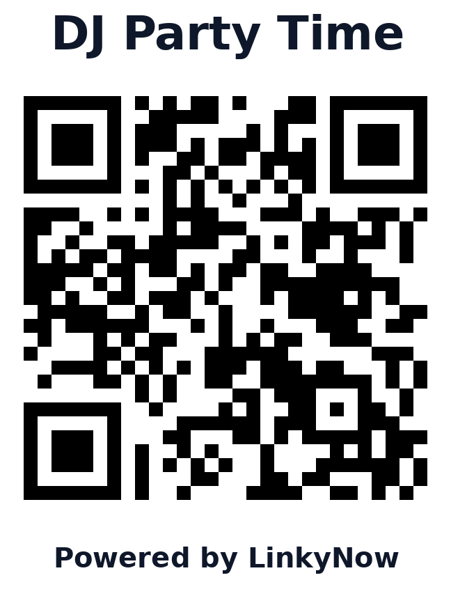 Código QR de DJ Party Time