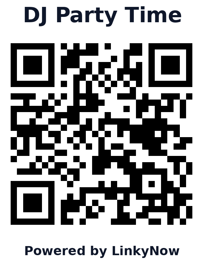 Código QR de DJ Party Time
