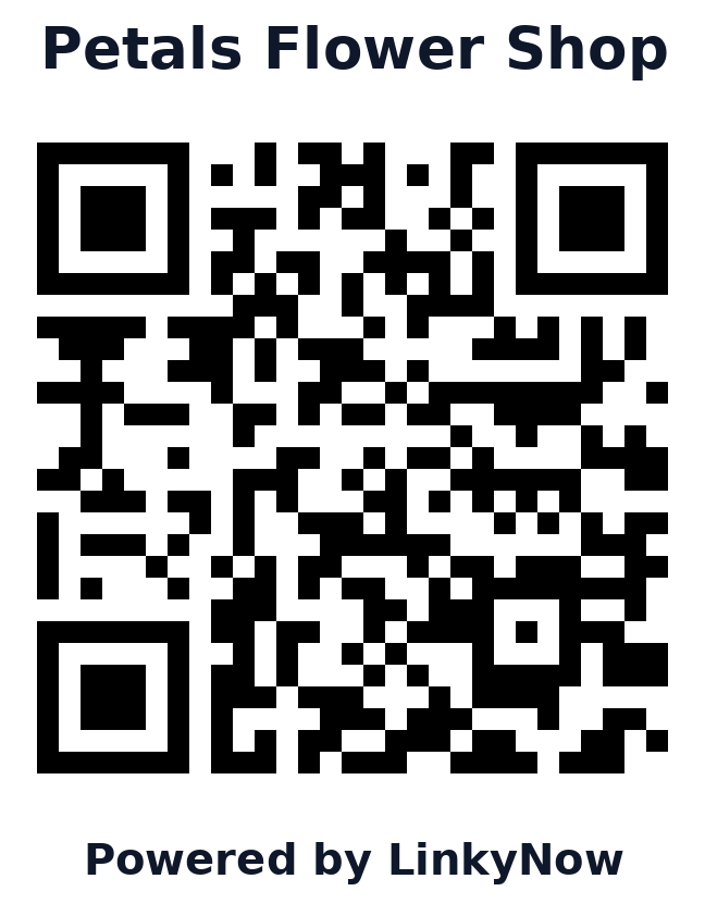 Código QR de Petals Flower Shop
