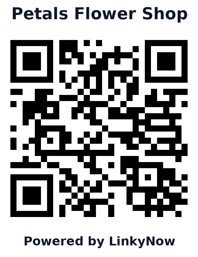 Código QR de Petals Flower Shop