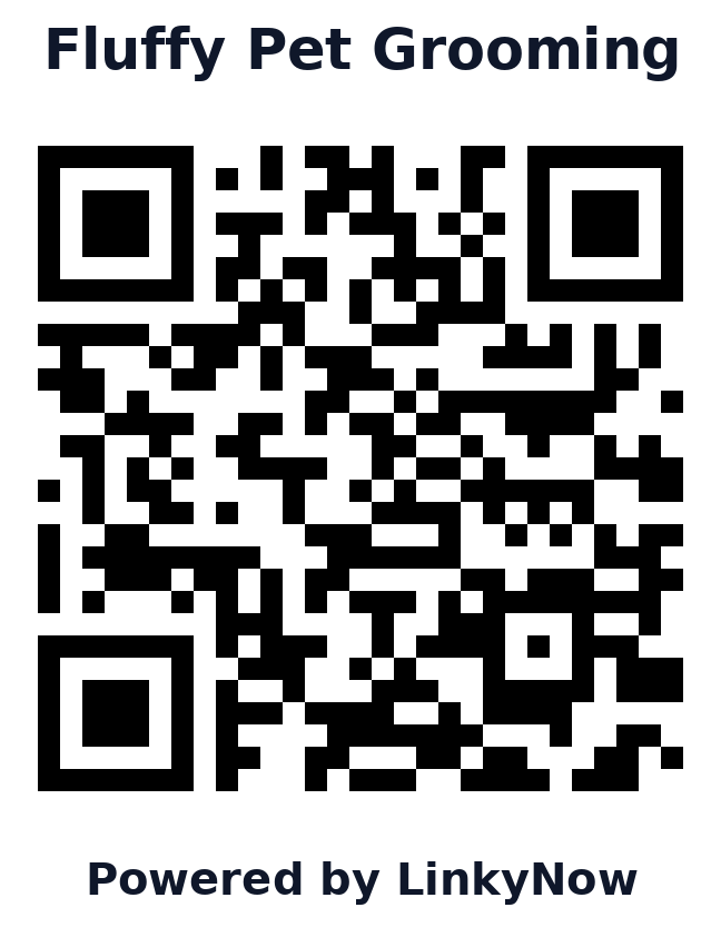Código QR de Fluffy Pet Grooming