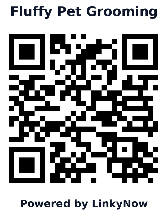 Código QR de Fluffy Pet Grooming