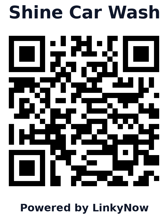 Código QR de Shine Car Wash