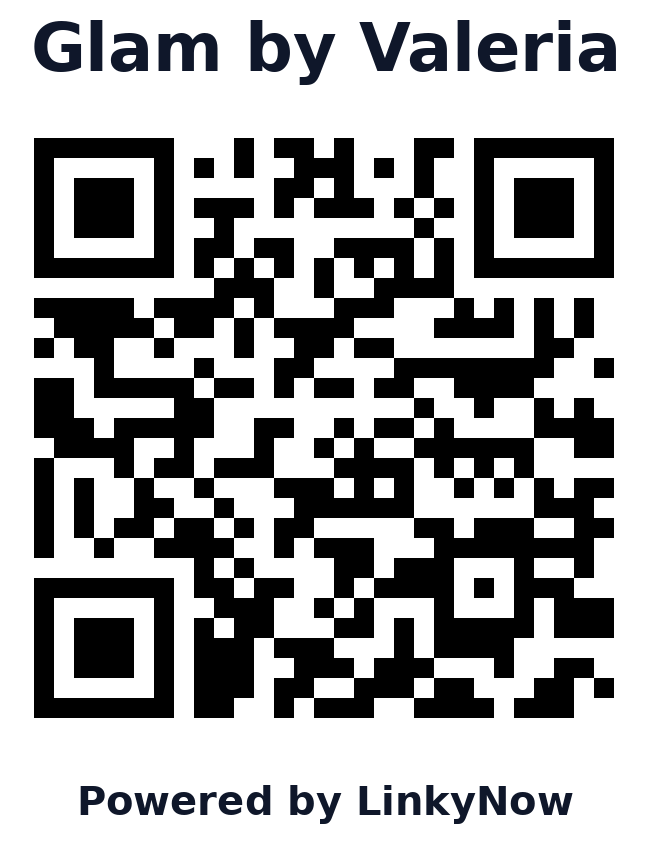 Código QR de Glam by Valeria