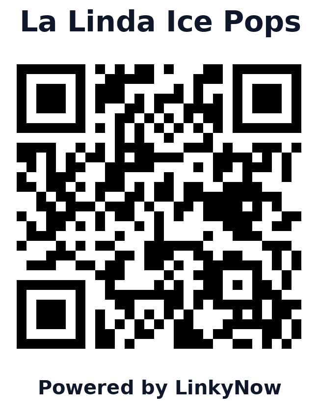 Código QR de La Linda Ice Pops