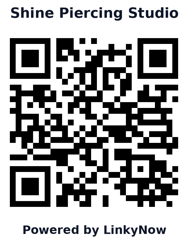 Código QR de Shine Piercing Studio