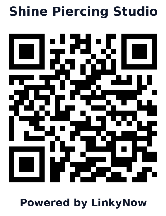 Código QR de Shine Piercing Studio