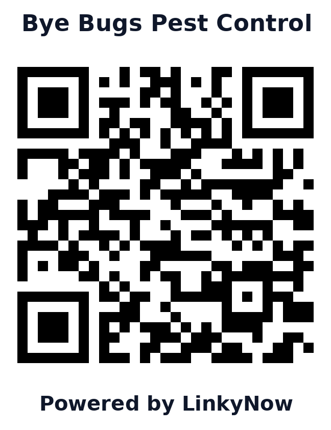 Código QR de Bye Bugs Pest Control