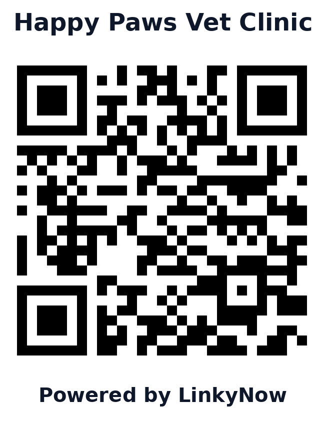 Código QR de Happy Paws Vet Clinic